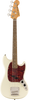 Squier Classic Vibe 60s Mustang Bass in Olympic White with Laurel Fretboard