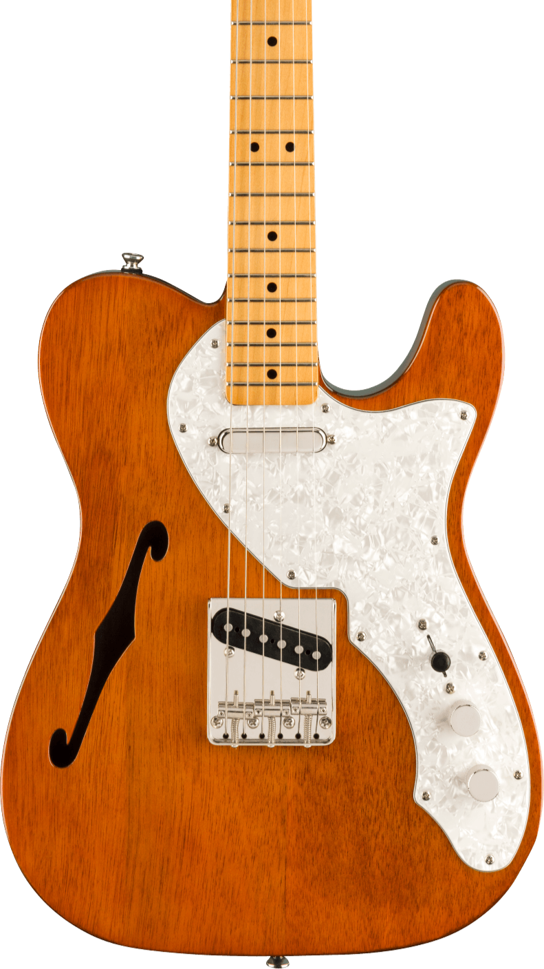Fender Squier 60's Classic Vibe Thinline Telecaster in Natural Maple Neck - theguitarstoreonline