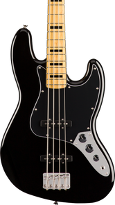 Squier Classic Vibe '70s Jazz Bass Guitar Maple Neck in Black