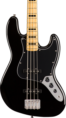 Squier Classic Vibe '70s Jazz Bass Guitar Maple Neck in Black