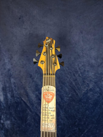 MTD 635 24 6 String Bass Guitar with Case Pre-owned