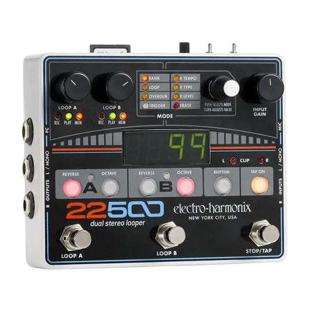 Electro Harmonix 22500 Dual Stereo Looper Guitar Pedal