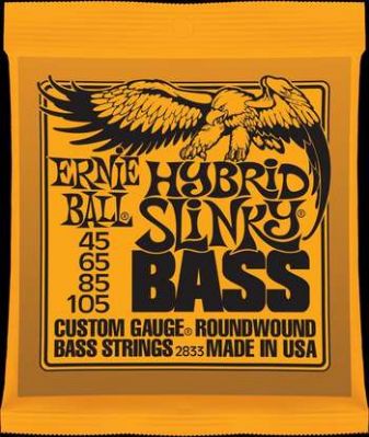 Ernie Ball 2833 Hybrid Slinky Bass 45-105 - The Guitar Store - The Home Of Tone