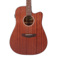 D'Angelico Premier Bowery LS Electro Acoustic Guitar in Mahogany Satin