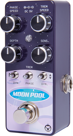 Pigtronix Moon Pool Micro Dynamic Tremvolope Phaser Effects Pedal