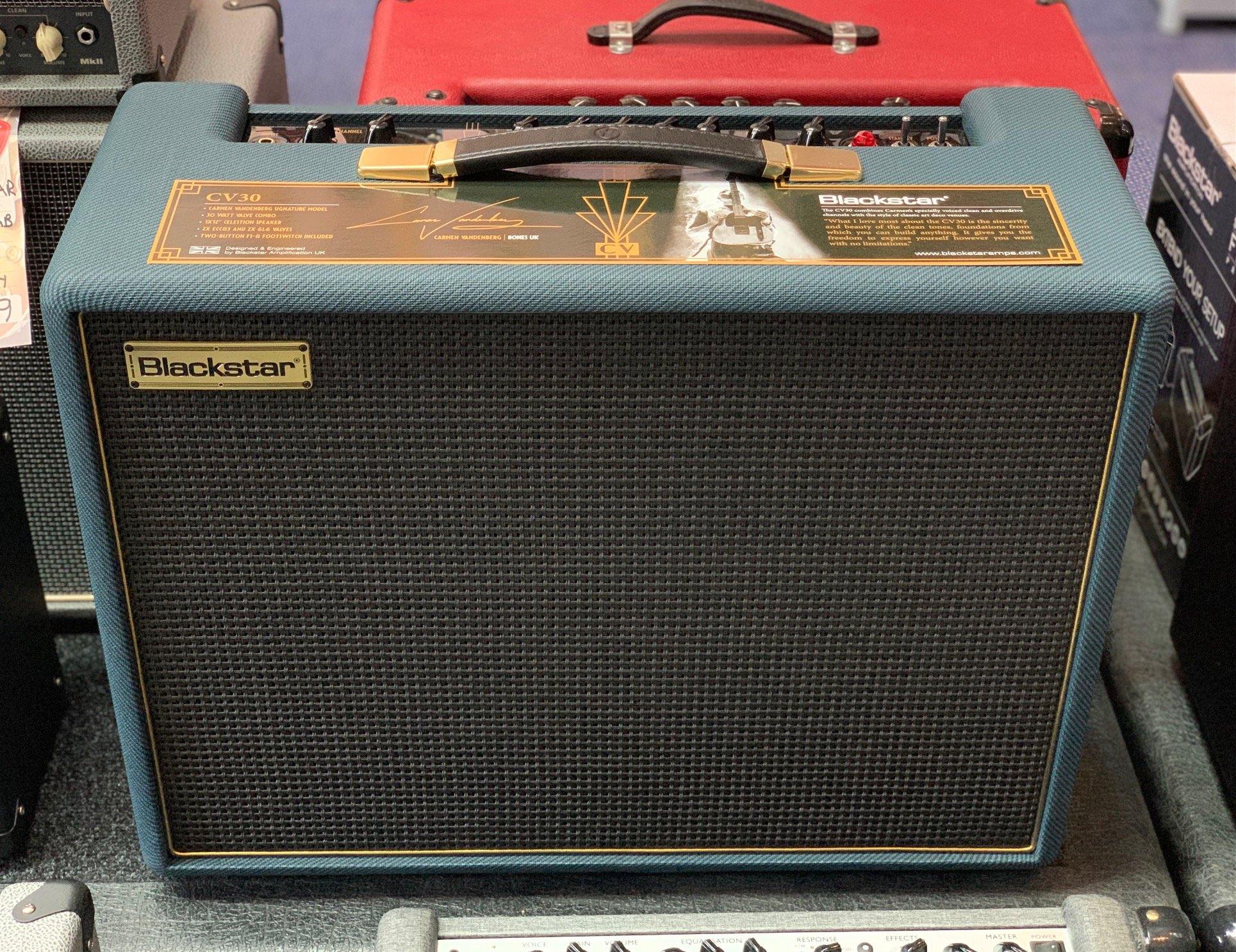 Blackstar CV30 Carmen Vandenberg Signature 30 Watt Valve Combo - The Guitar Store - The Home Of Tone
