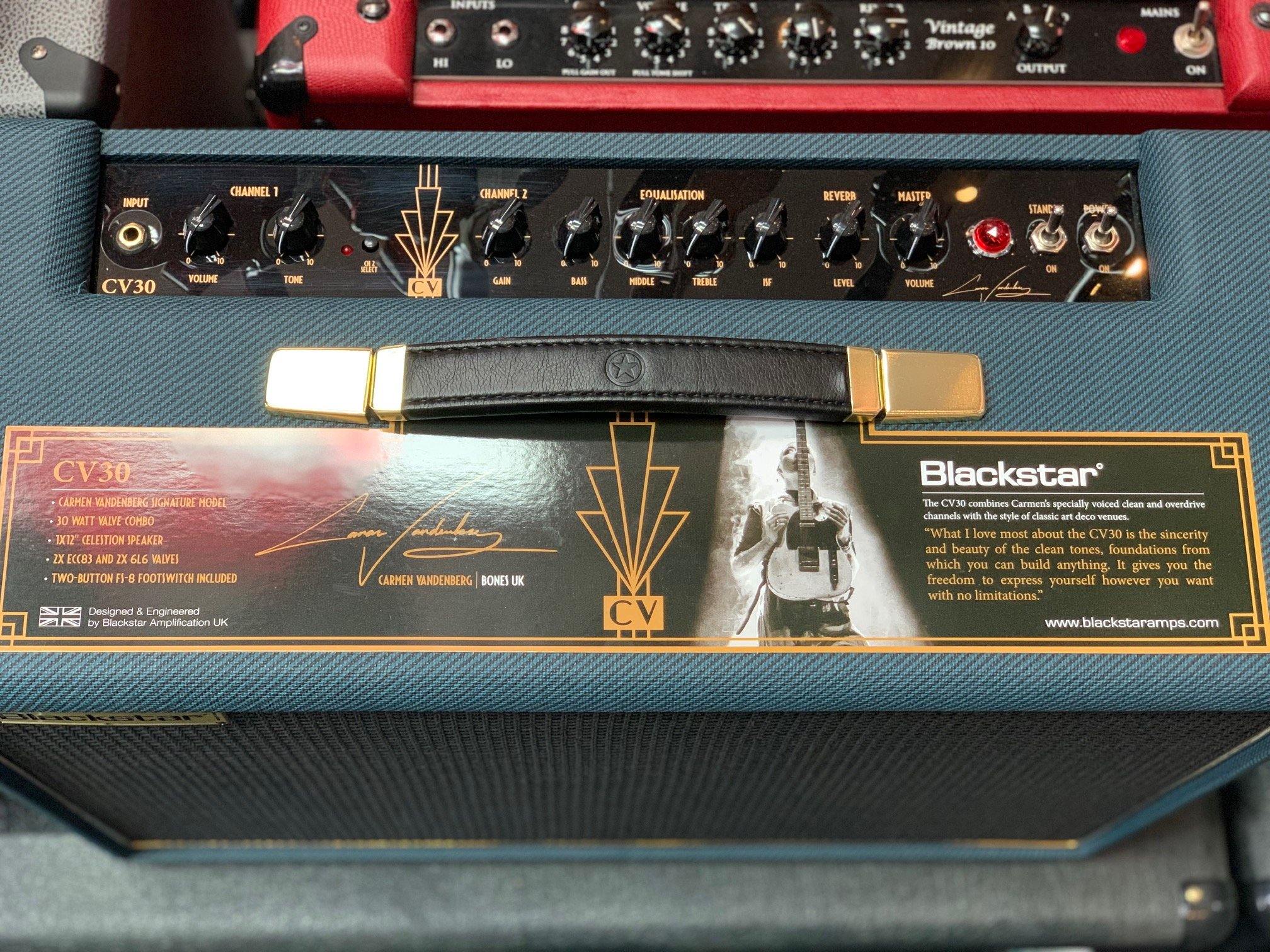 Blackstar CV30 Carmen Vandenberg Signature 30 Watt Valve Combo - The Guitar Store - The Home Of Tone