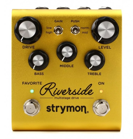 Strymon Riverside Multistage Overdrive Guitar Effects Pedal