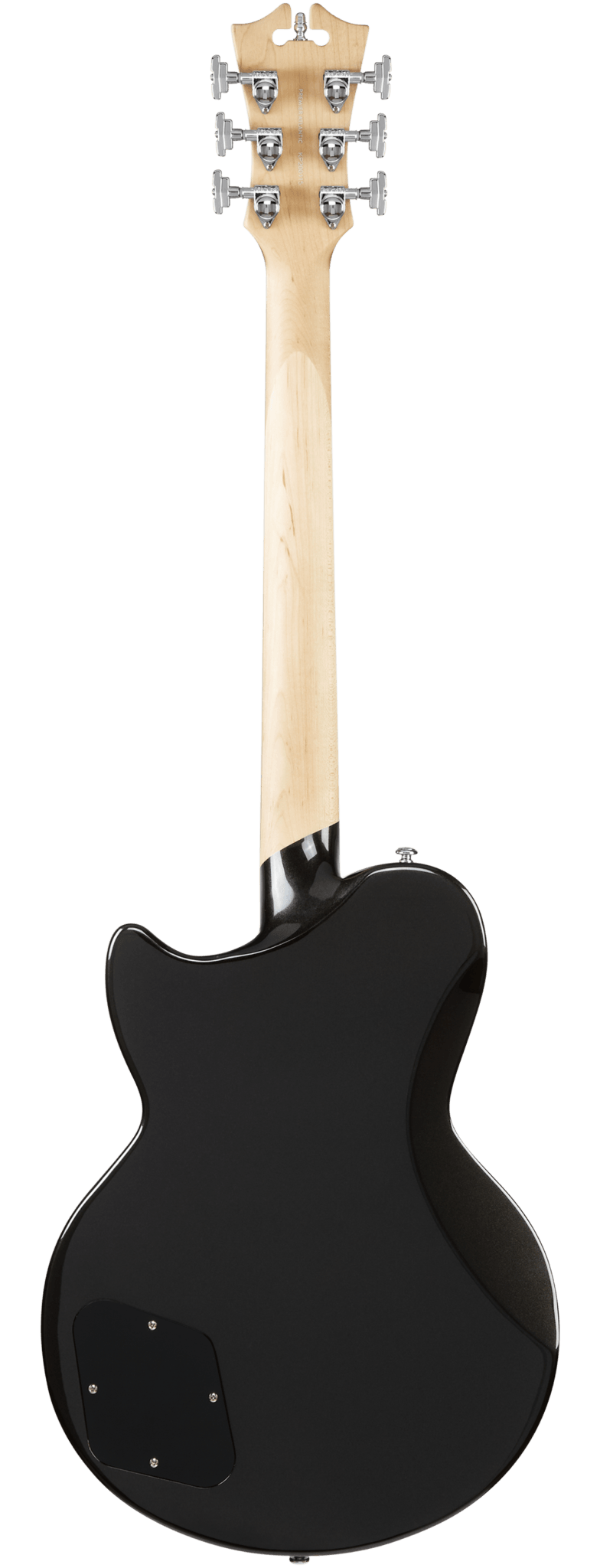 D'Angelico Premier Atlantic Solid body in Black Flake - The Guitar Store - The Home Of Tone