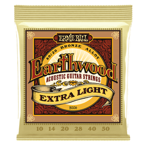 Ernie Ball Earthwood 80/20 Bronze Acoustic Guitar Strings - The Guitar Store - The Home Of Tone