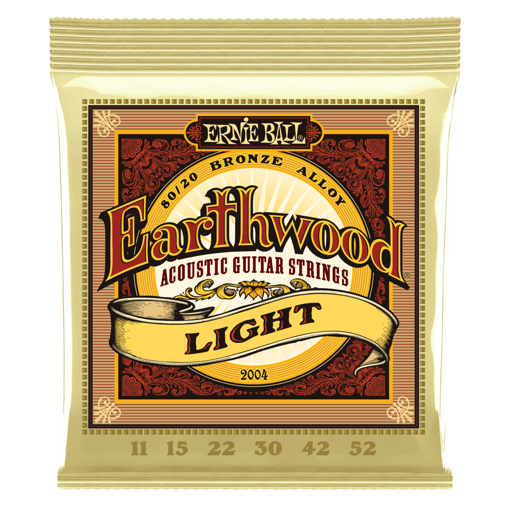 Ernie Ball Earthwood 80/20 Bronze Acoustic Guitar Strings - The Guitar Store - The Home Of Tone