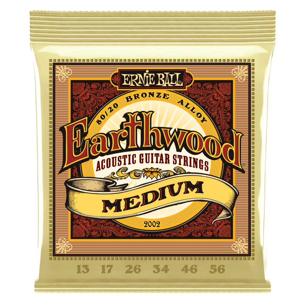 Ernie Ball Earthwood 80/20 Bronze Acoustic Guitar Strings - The Guitar Store - The Home Of Tone