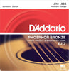 D'Addario EJ17 Phosphor Bronze Acoustic Guitar Strings Medium 13-56 - The Guitar Store - The Home Of Tone