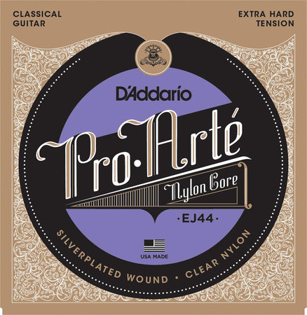 D'Addario EJ44 Pro-Arte Nylon Classical Guitar Strings Extra Hard Tension - The Guitar Store - The Home Of Tone