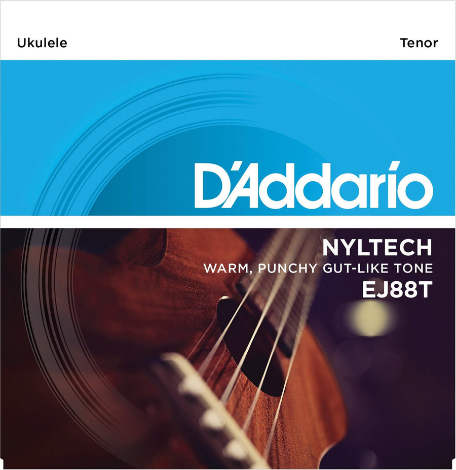 D'Addario EJ88T Nyltech Ukulele Strings Tenor - The Guitar Store - The Home Of Tone