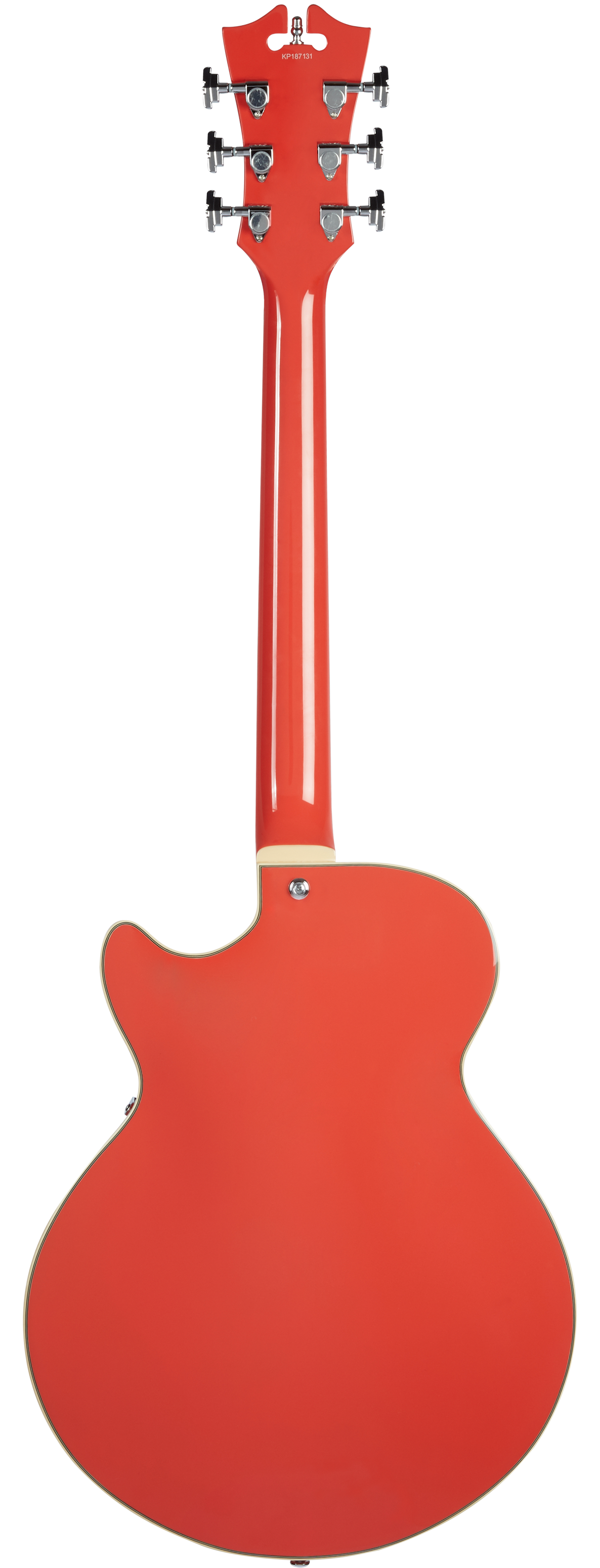 D'Angelico Premier SS Single Cut Semi-hollow with Stop-Tail Tailpiece in Fiesta Red - The Guitar Store - The Home Of Tone