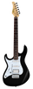 Cort G250-BLK G Series Left Handed Electric Guitar in Black