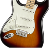 Fender Player Stratocaster SSS in 3 Tone Sunburst Left Handed Maple Fretboard