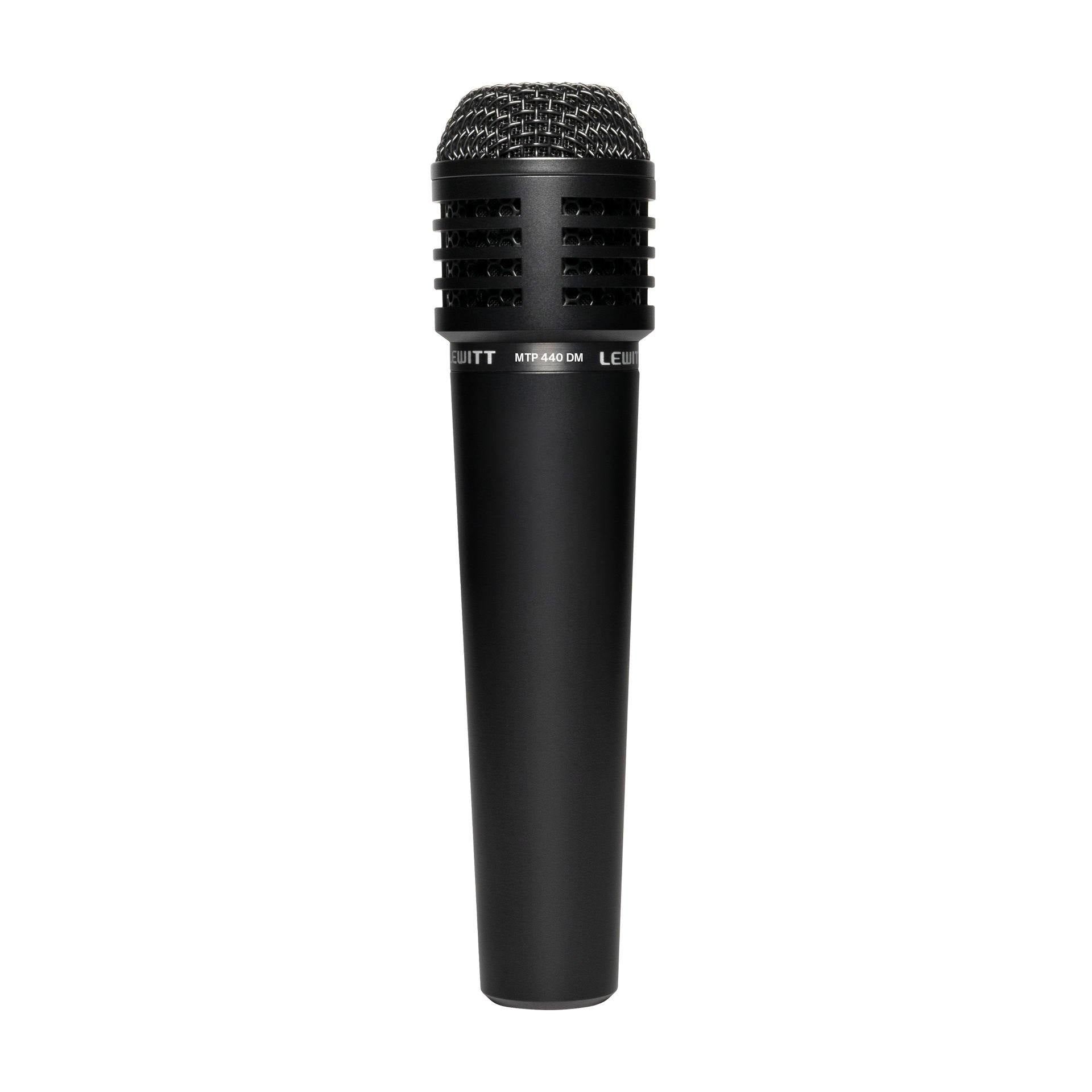 Lewitt MTP 440 DM Dynamic Microphone in Black - theguitarstoreonline