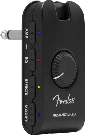 Fender Mustang Micro Guitar Headphone Amplifier - The Guitar Store - The Home Of Tone