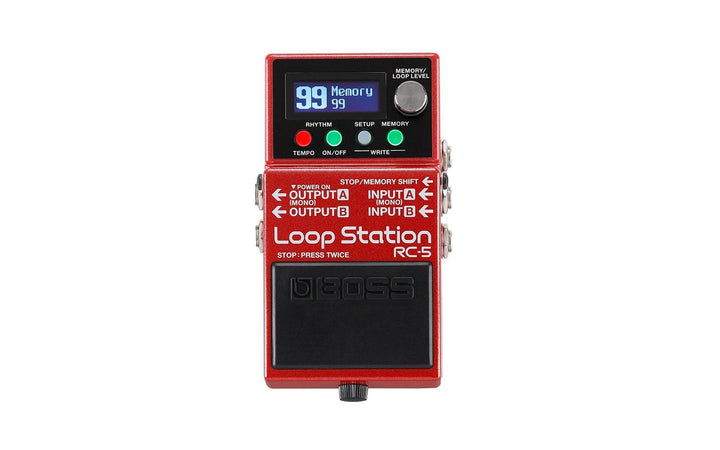Boss RC5 Loopstation Guitar Loop Pedal - theguitarstoreonline