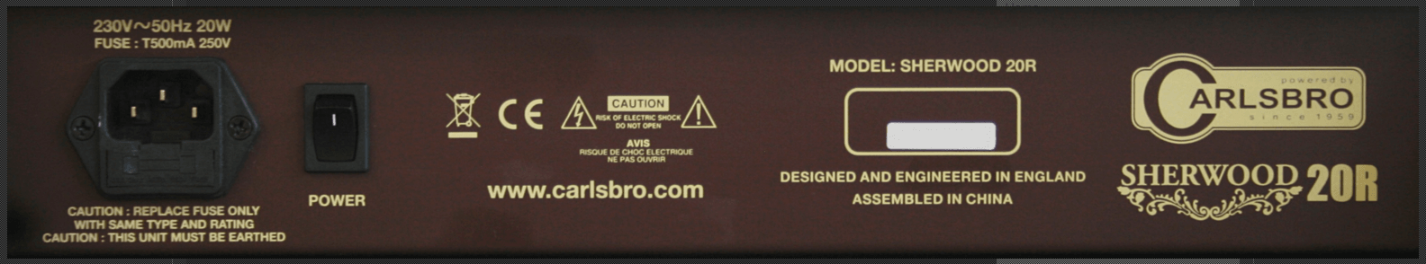 Carlsbro Sherwood 20 20w Acoustic Amplifier - The Guitar Store - The Home Of Tone