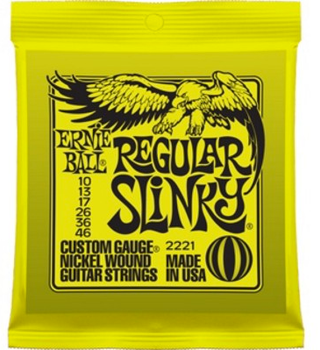 Ernie Ball 2221 Regular Slinky 10-46 - The Guitar Store - The Home Of Tone