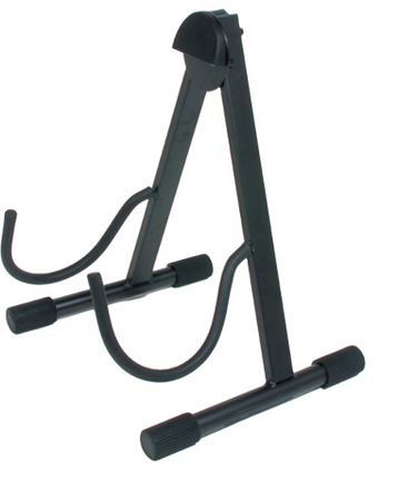 Quiklok GS437 Low "A" Frame Acoustic Guitar Stand Black
