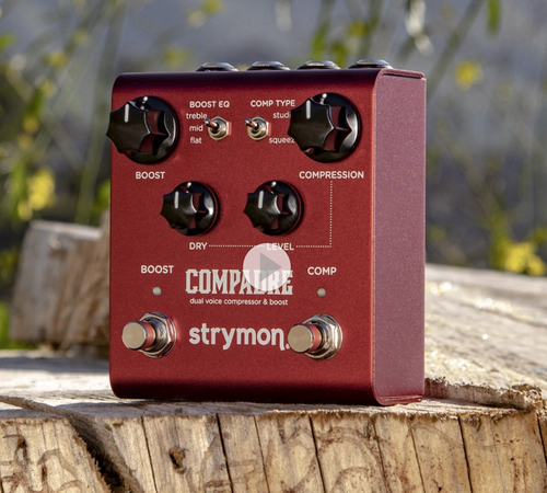Strymon Compadre Dual Voice Compressor and Boost Pedal - theguitarstoreonline