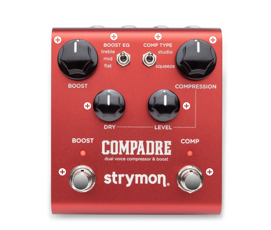 Strymon Compadre Dual Voice Compressor and Boost Pedal - theguitarstoreonline