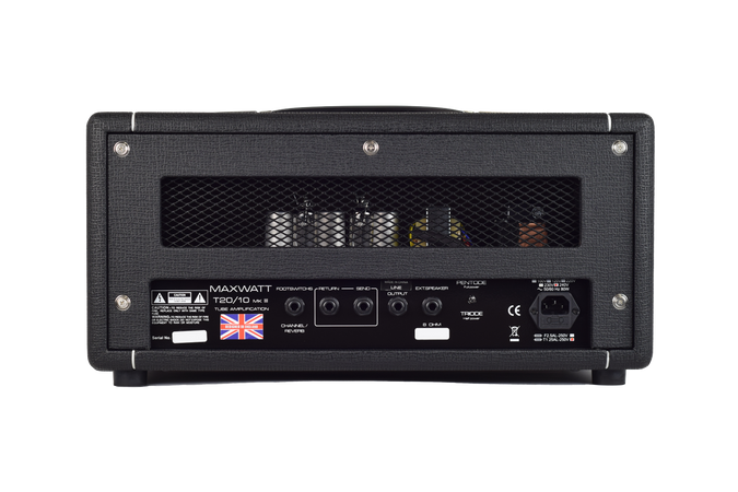 HIWATT T20/10 20 Watt Head MKIII Valve Amplifier with True Spring Reverb