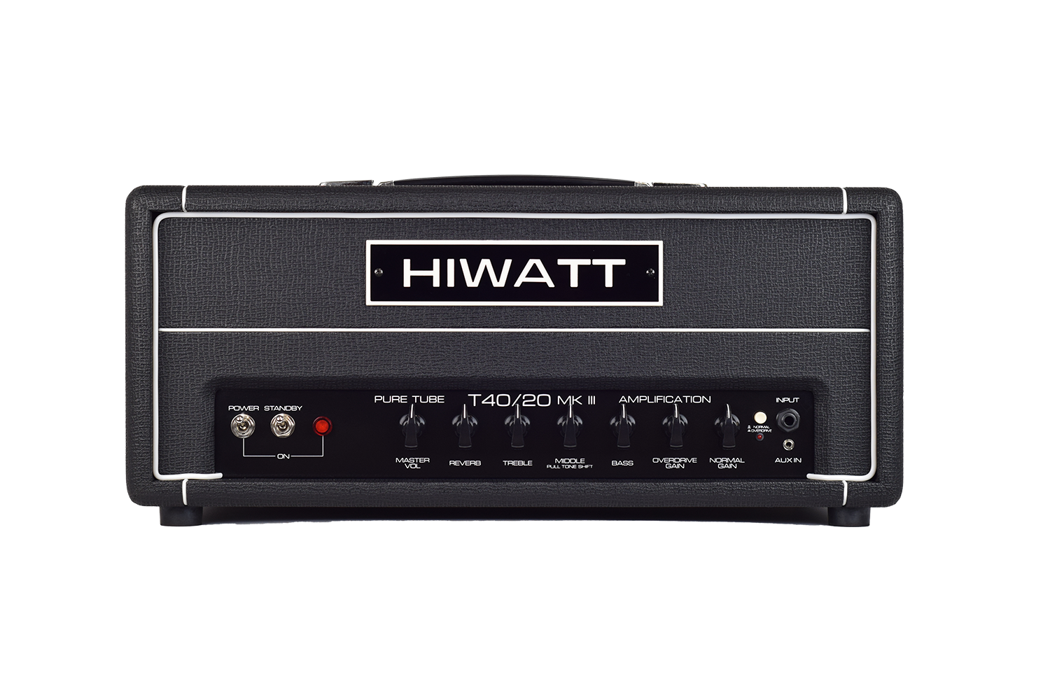 HIWATT T40-20 MKIII 40 Watt Valve Head Amplifier with Reverb - theguitarstoreonline