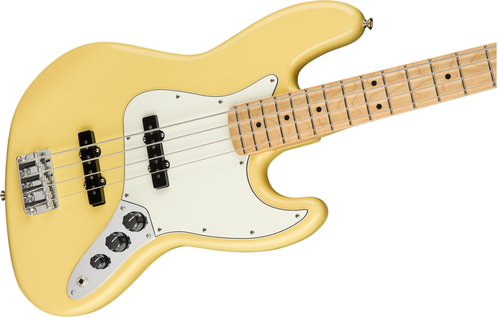 Fender Player Jazz Bass in Buttercream with Maple Fingerboard