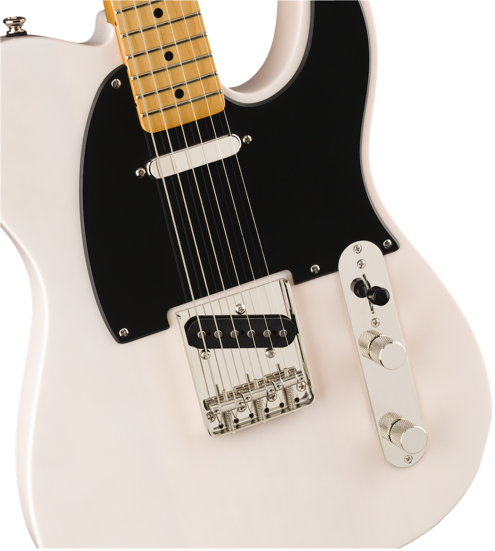 Fender Classic Vibe '50s Telecaster in White Blonde with Maple Fretboard - theguitarstoreonline