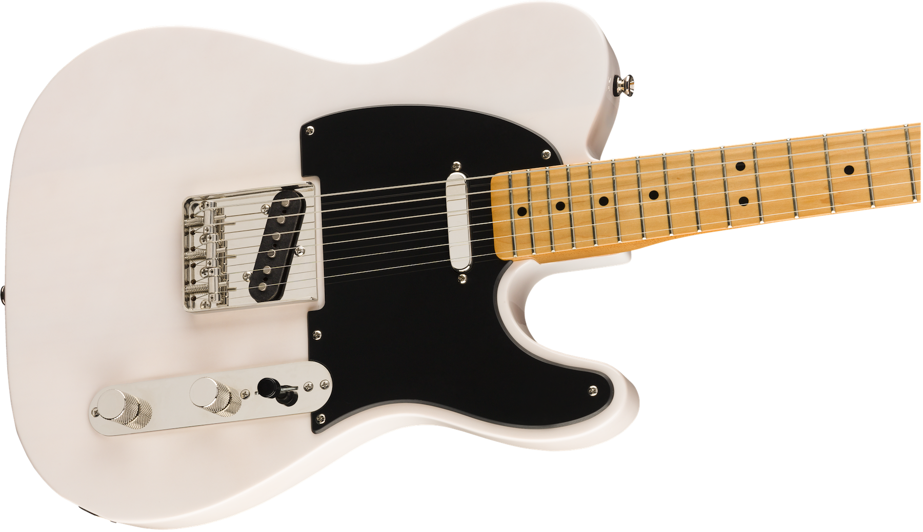 Fender Classic Vibe '50s Telecaster in White Blonde with Maple Fretboard - theguitarstoreonline