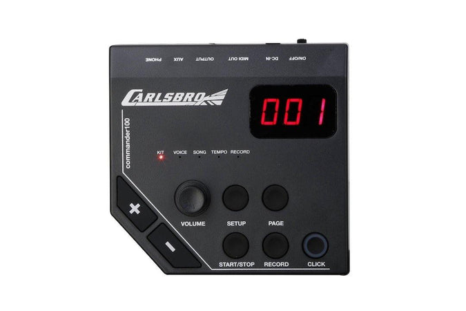 Carlsbro CSD100 Compact Electronic Drum Kit - theguitarstoreonline