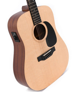 Sigma DM12E Dreadnought 12 Strings Electro Acoustic Guitar - theguitarstoreonline